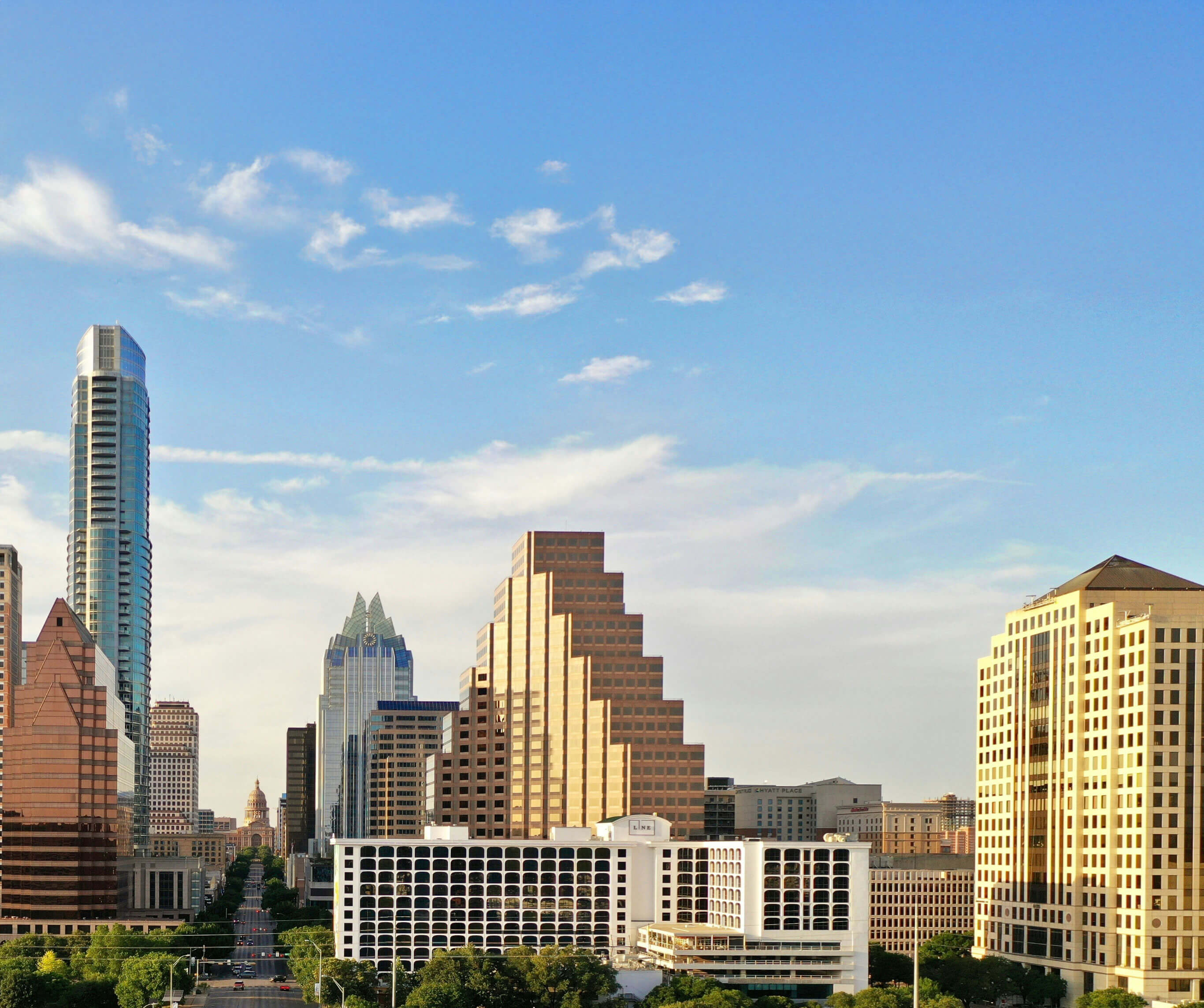 Austin city skyline