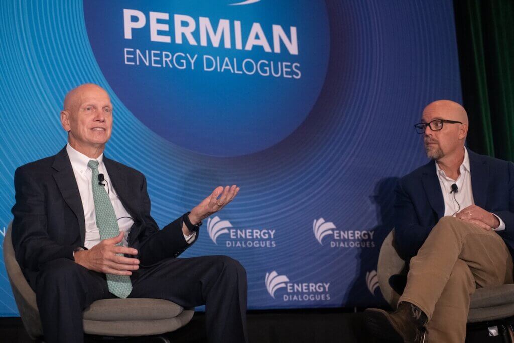 two speakers at permian