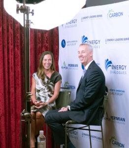 Monika and guest record interview.