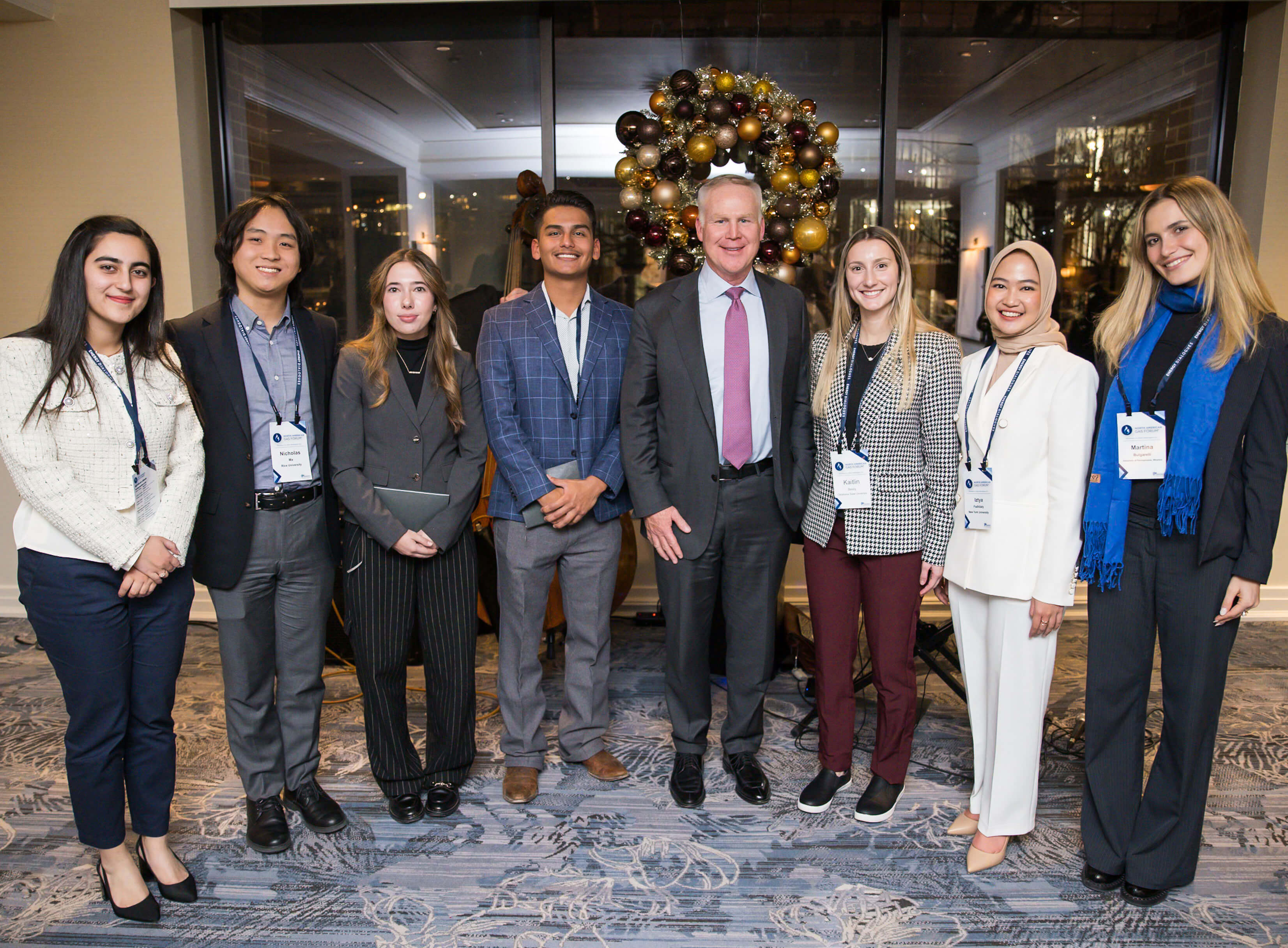 Student cohort at NAGF